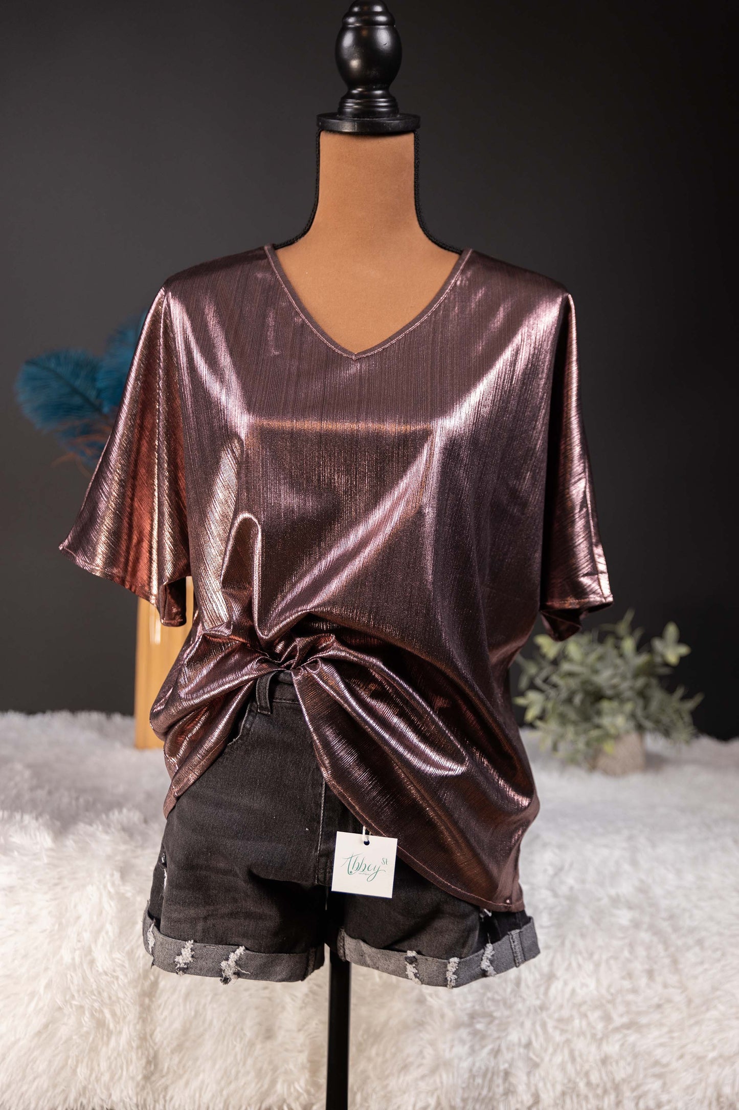 Copper Relaxed Tee